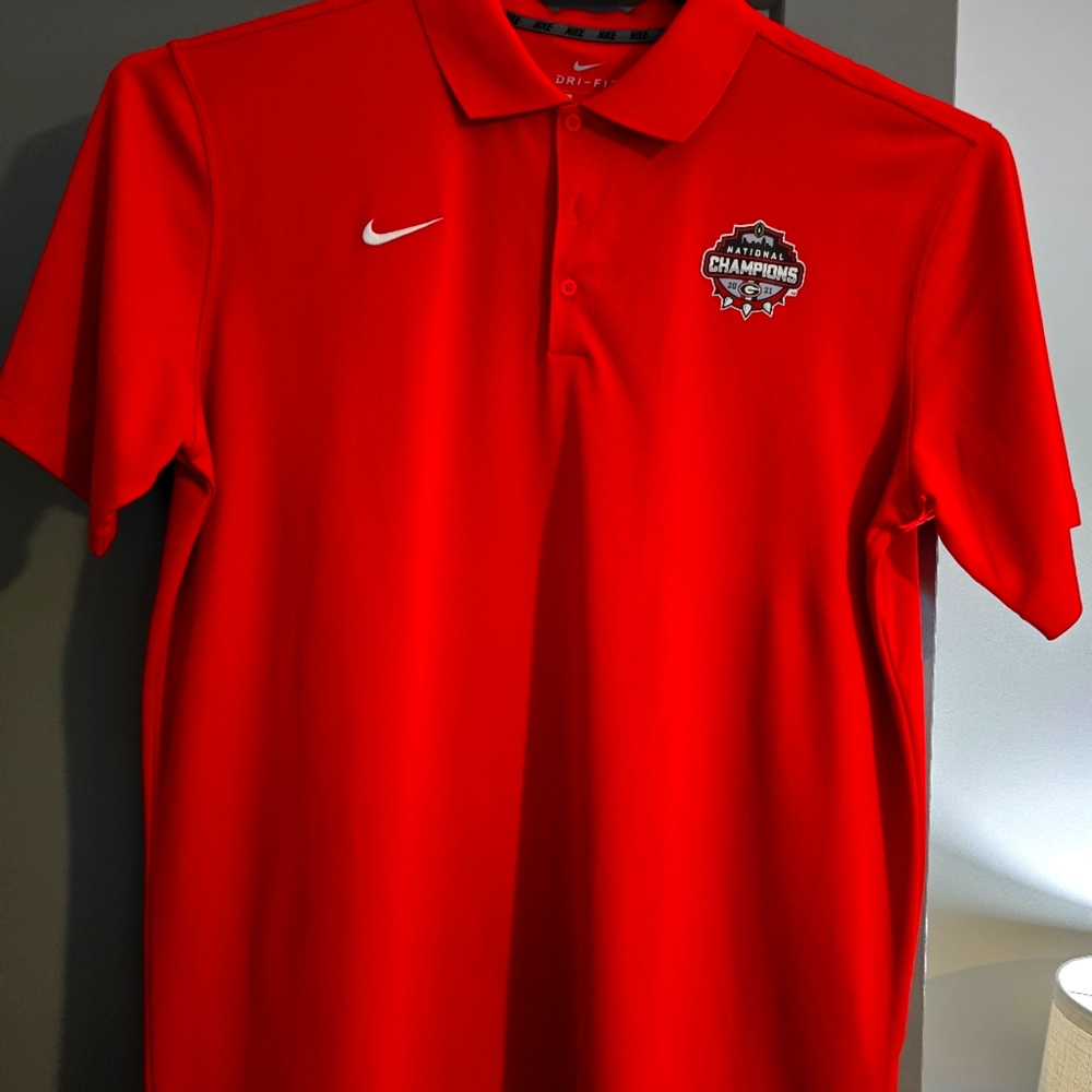 UGA Georgia Bulldogs Polo National Championship